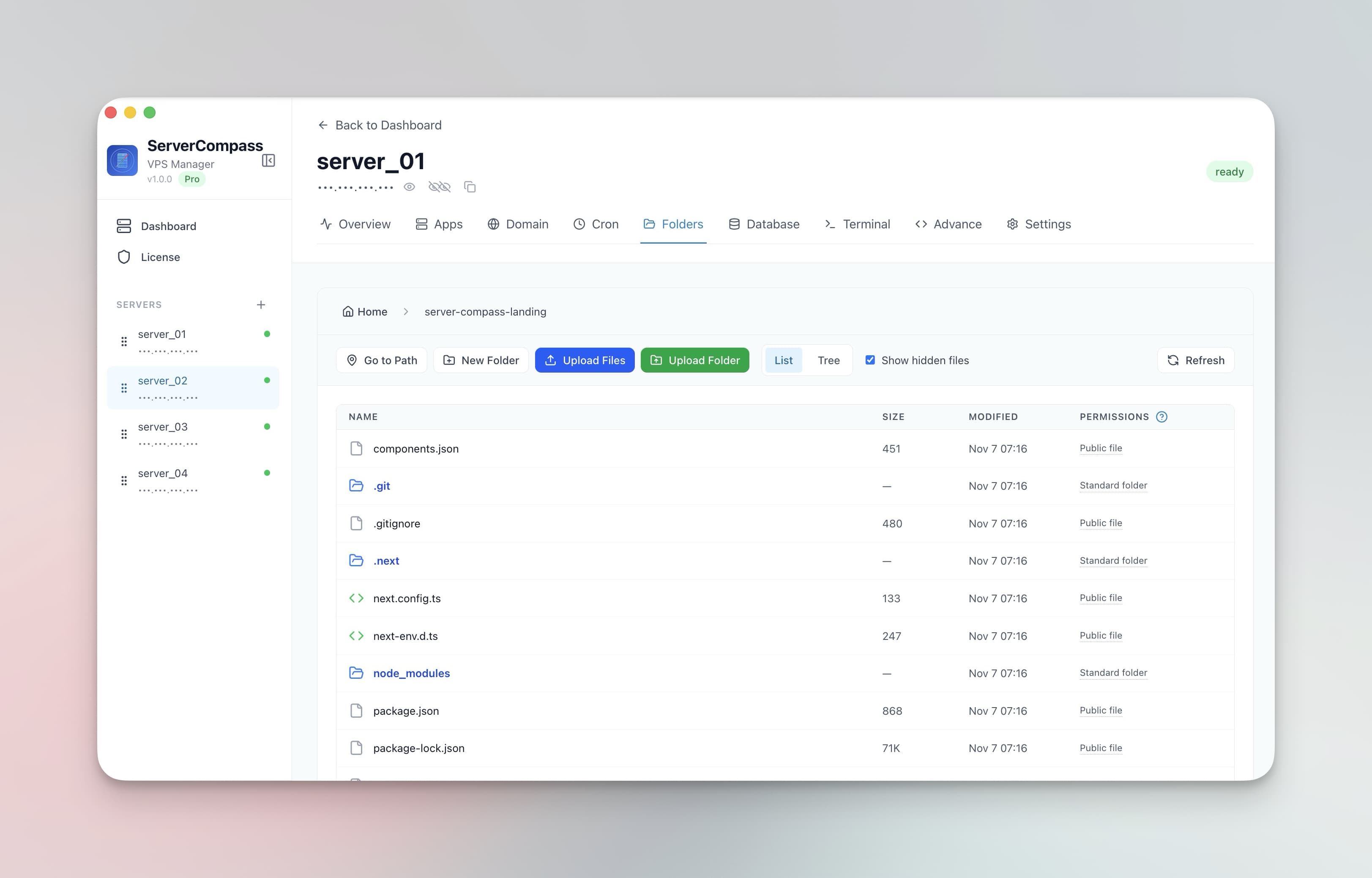 Your Server, Finder-Simple